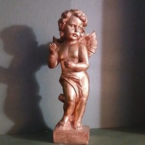 Charming Gold Angel Figurine